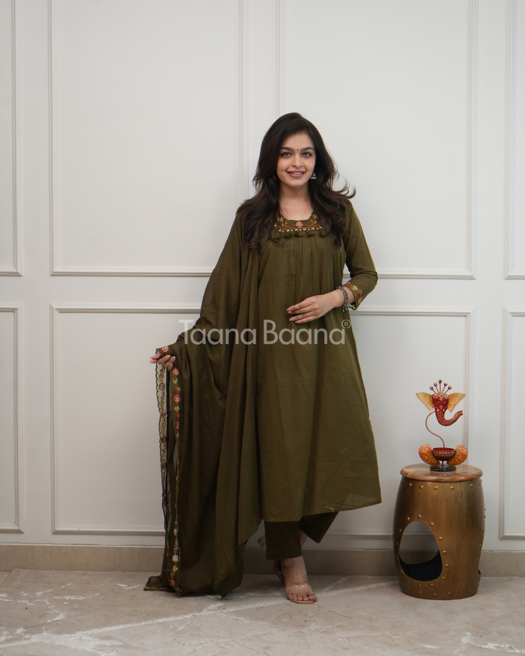 Dupatta Pant Set