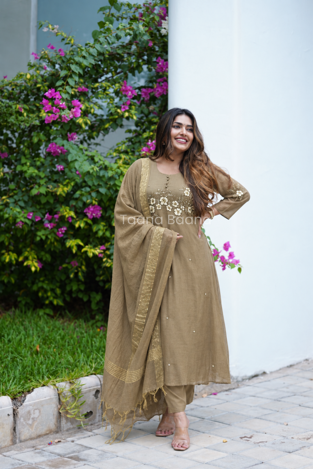 Dupatta Pant Set