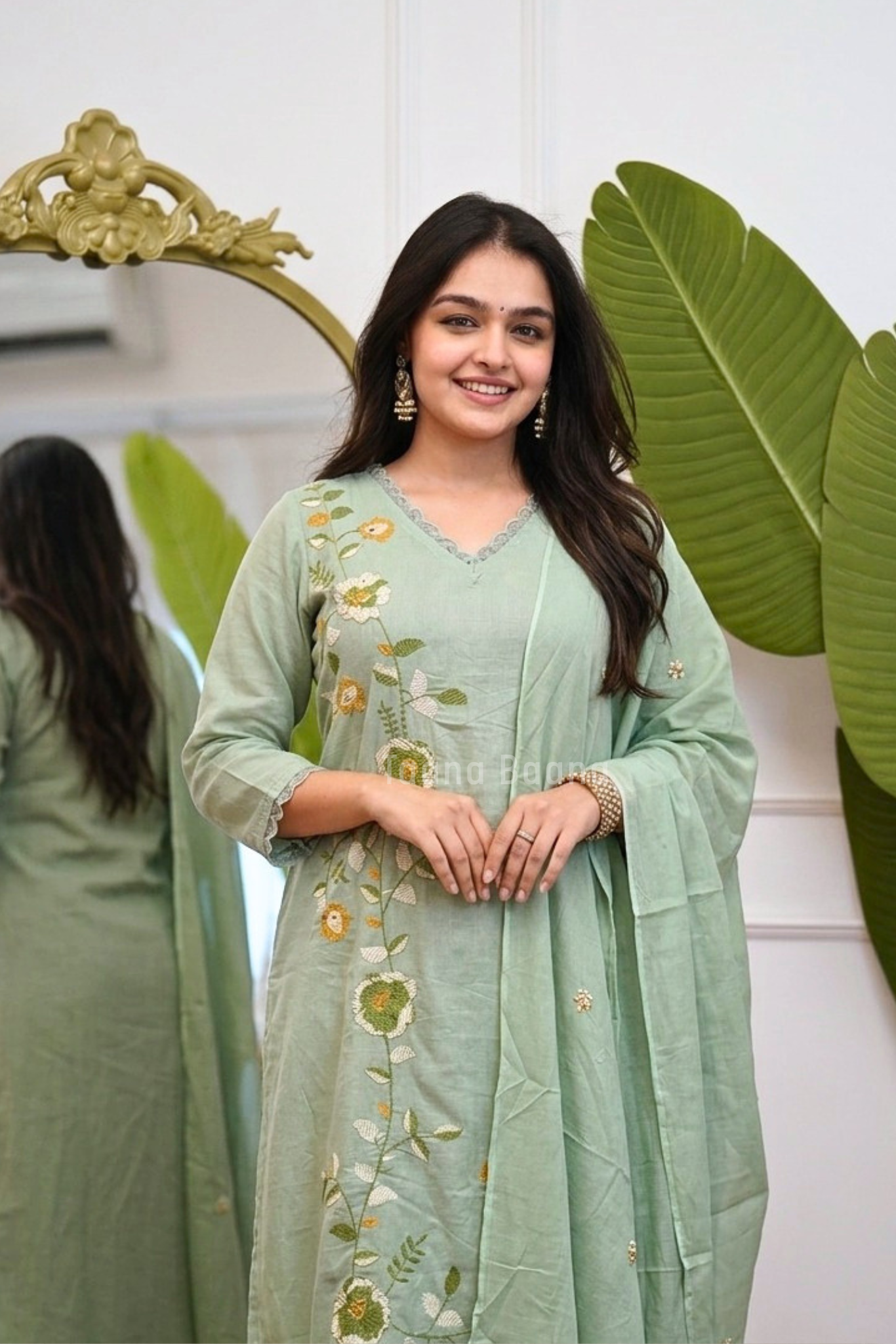 Dupatta Pant Set