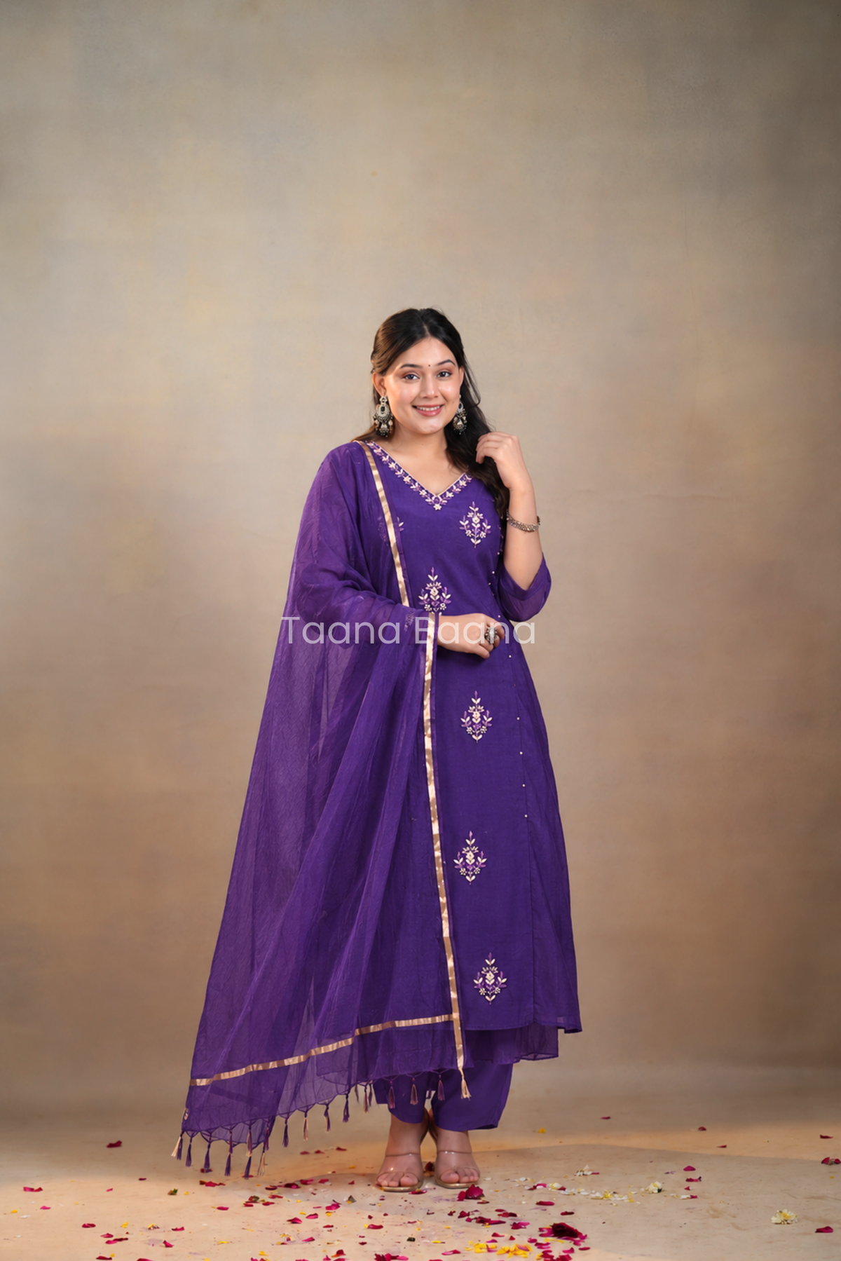 Dupatta Pant Set
