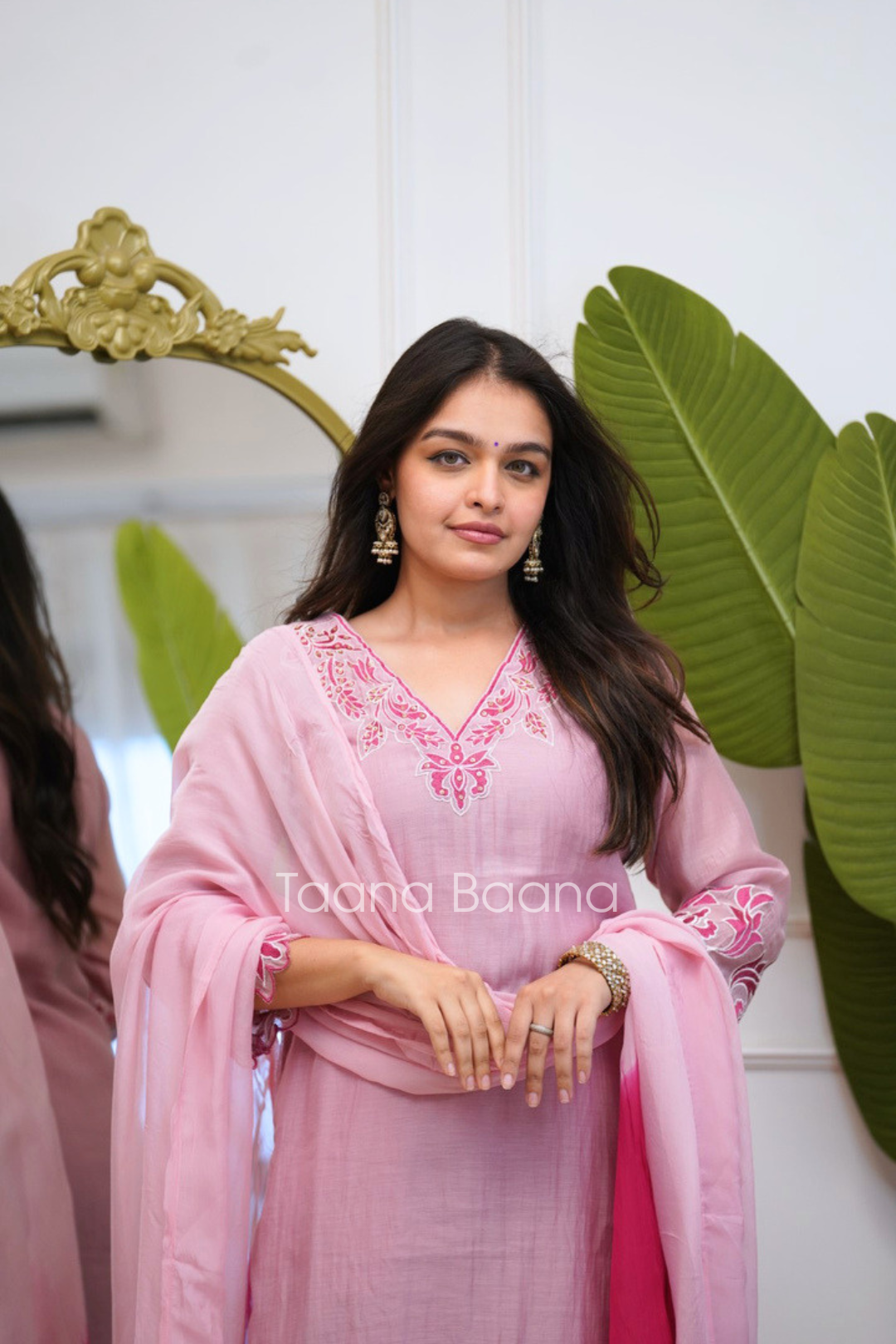 Dupatta Pant Set
