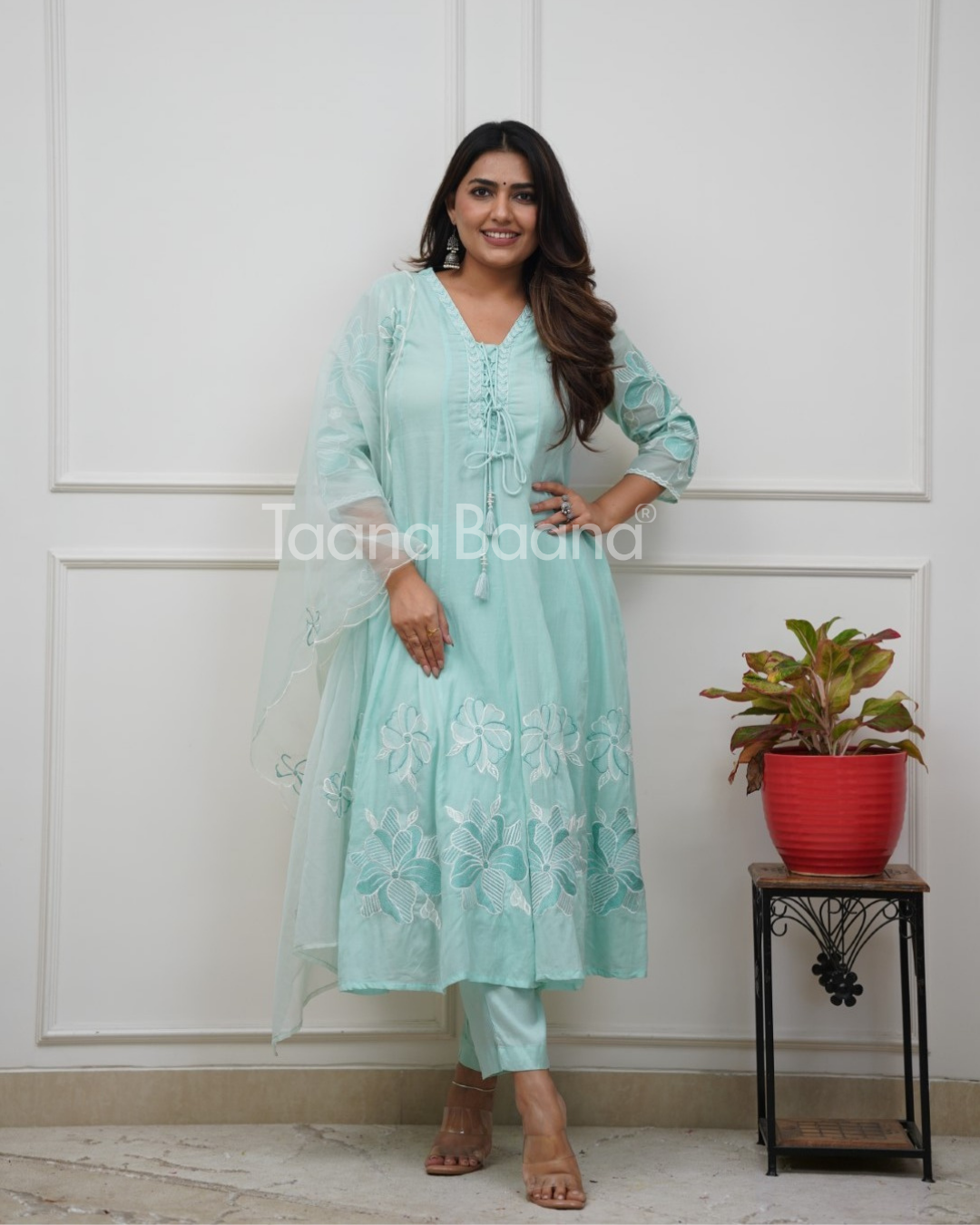 Dupatta Pant Set