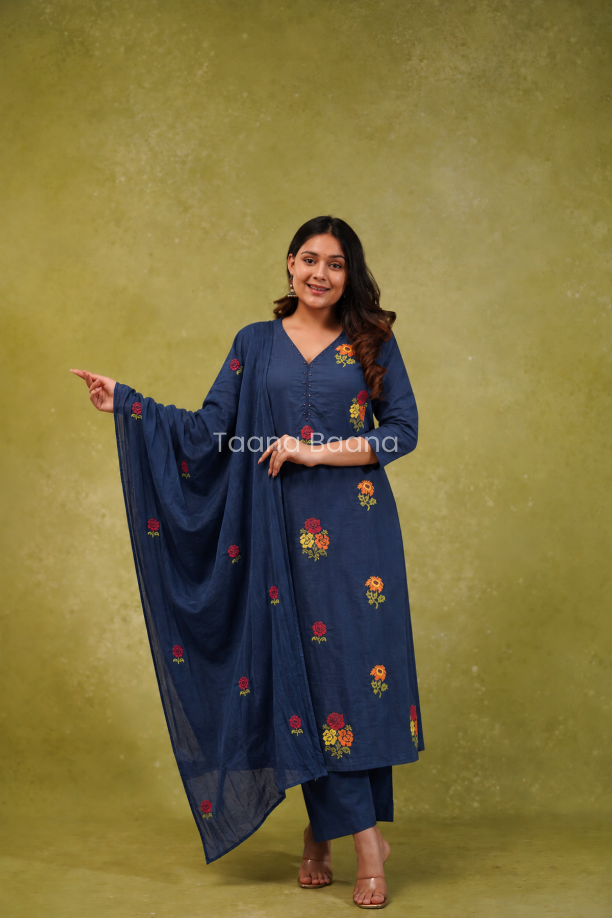Dupatta Pant Set
