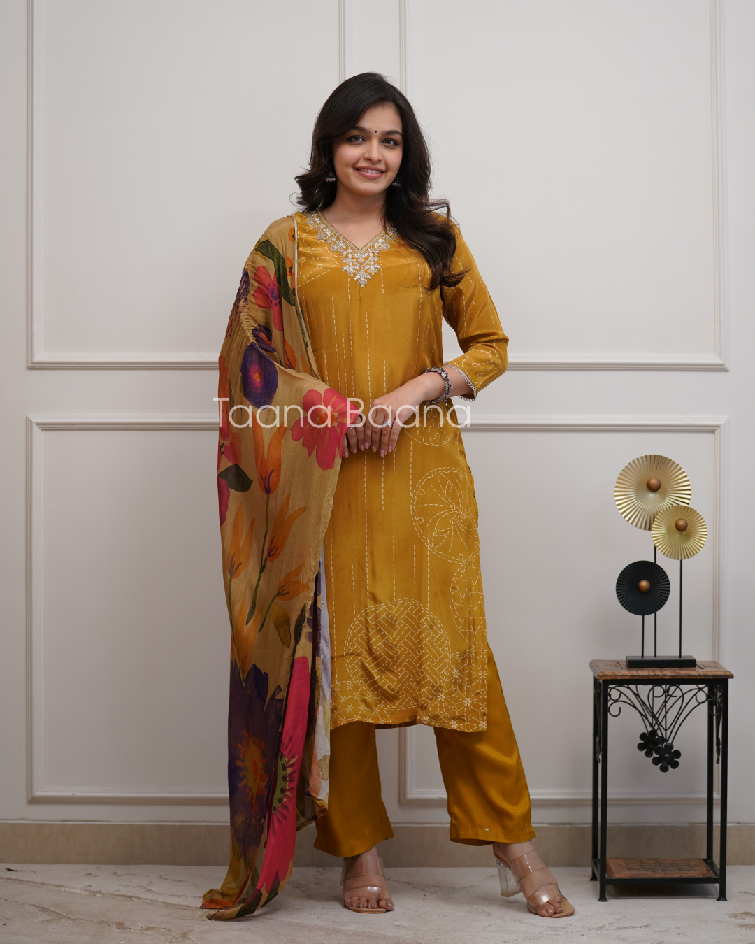 Dupatta Pant Set