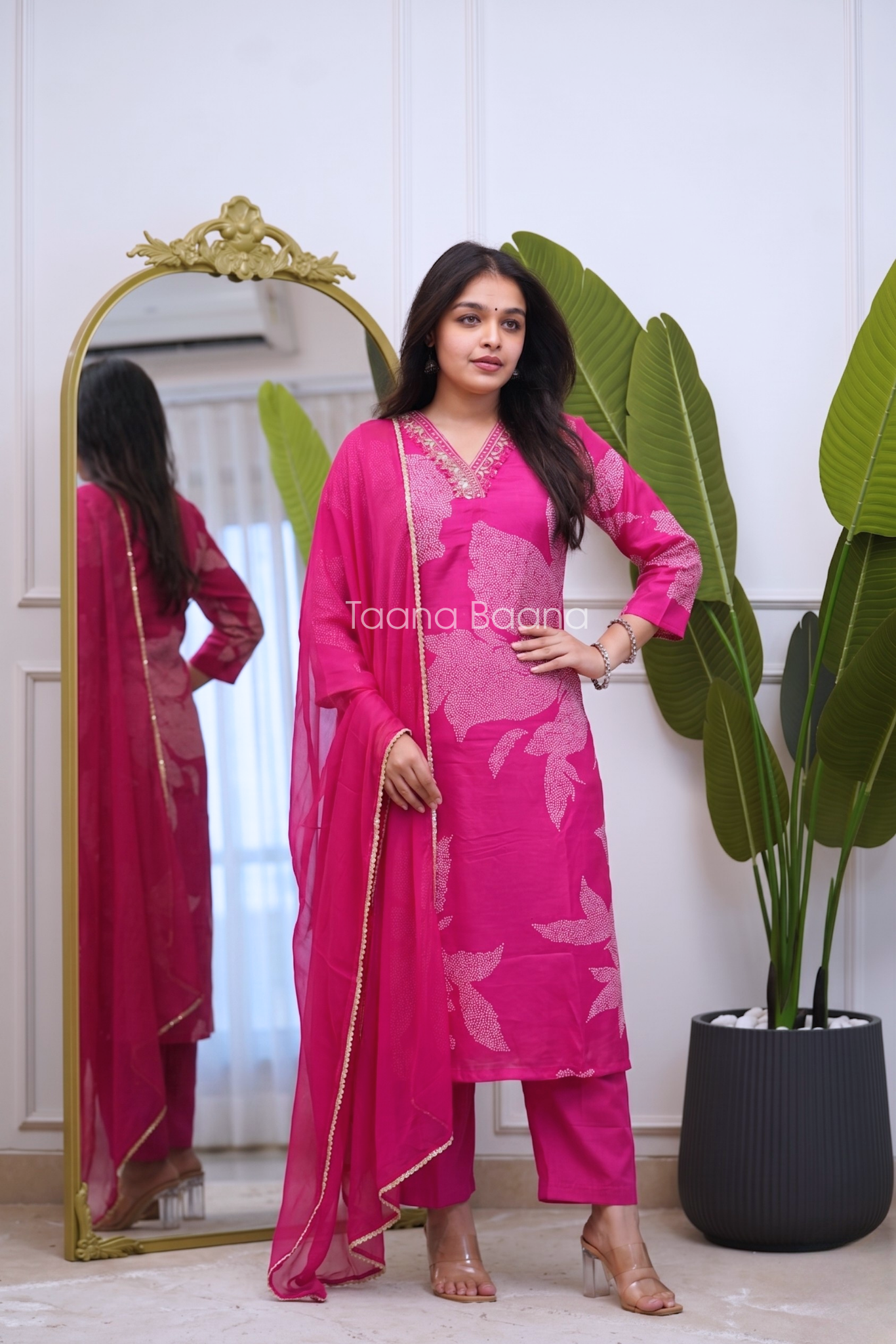Dupatta Pant Set