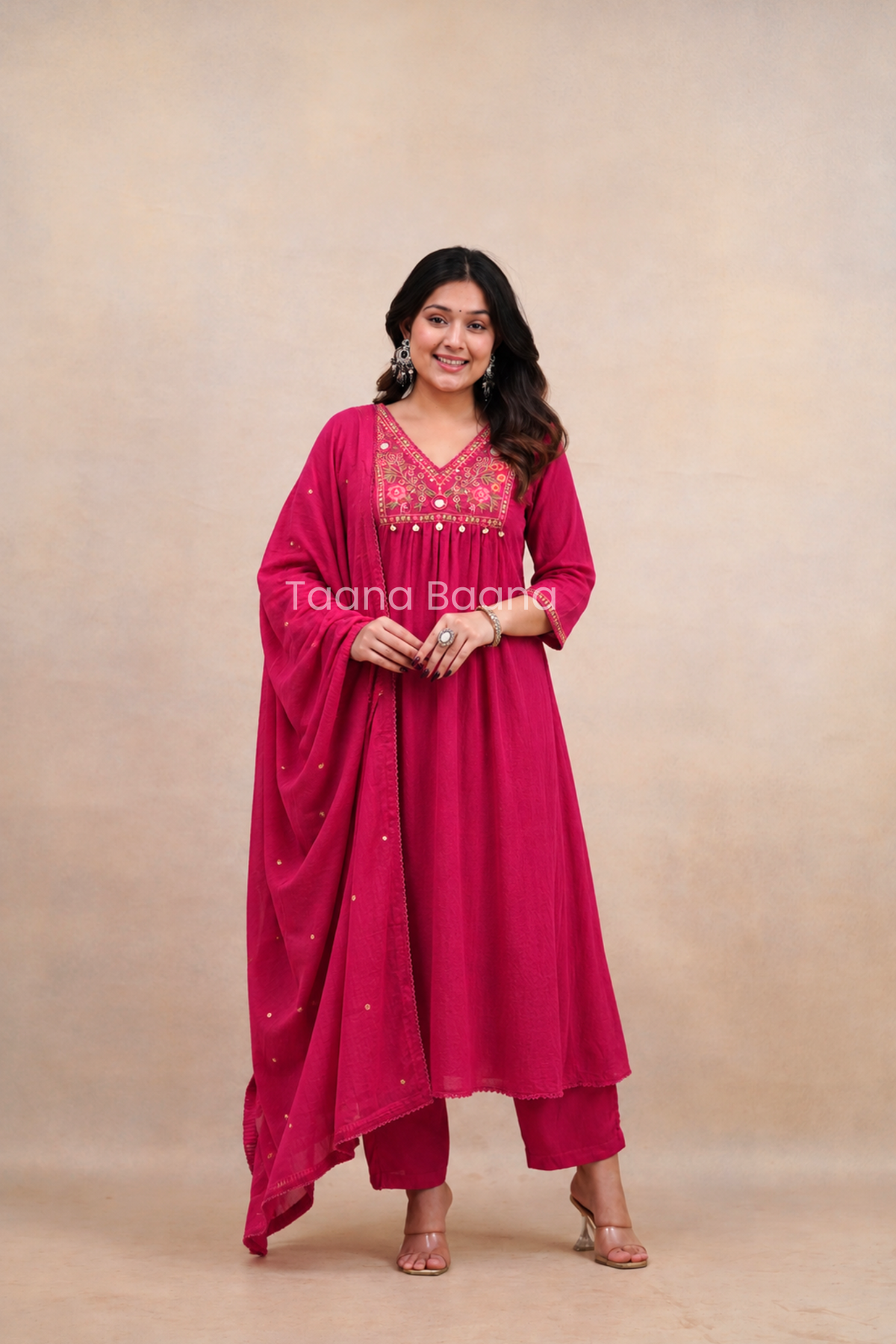 Dupatta Pant Set