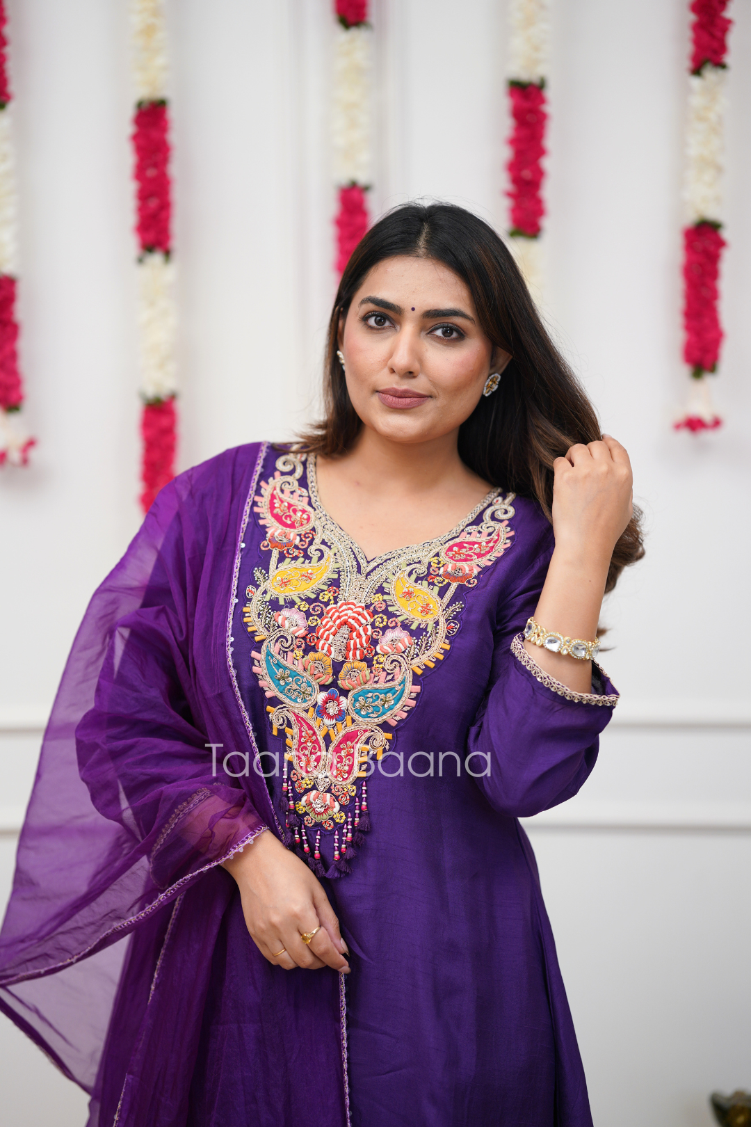 Dupatta Plazo Set