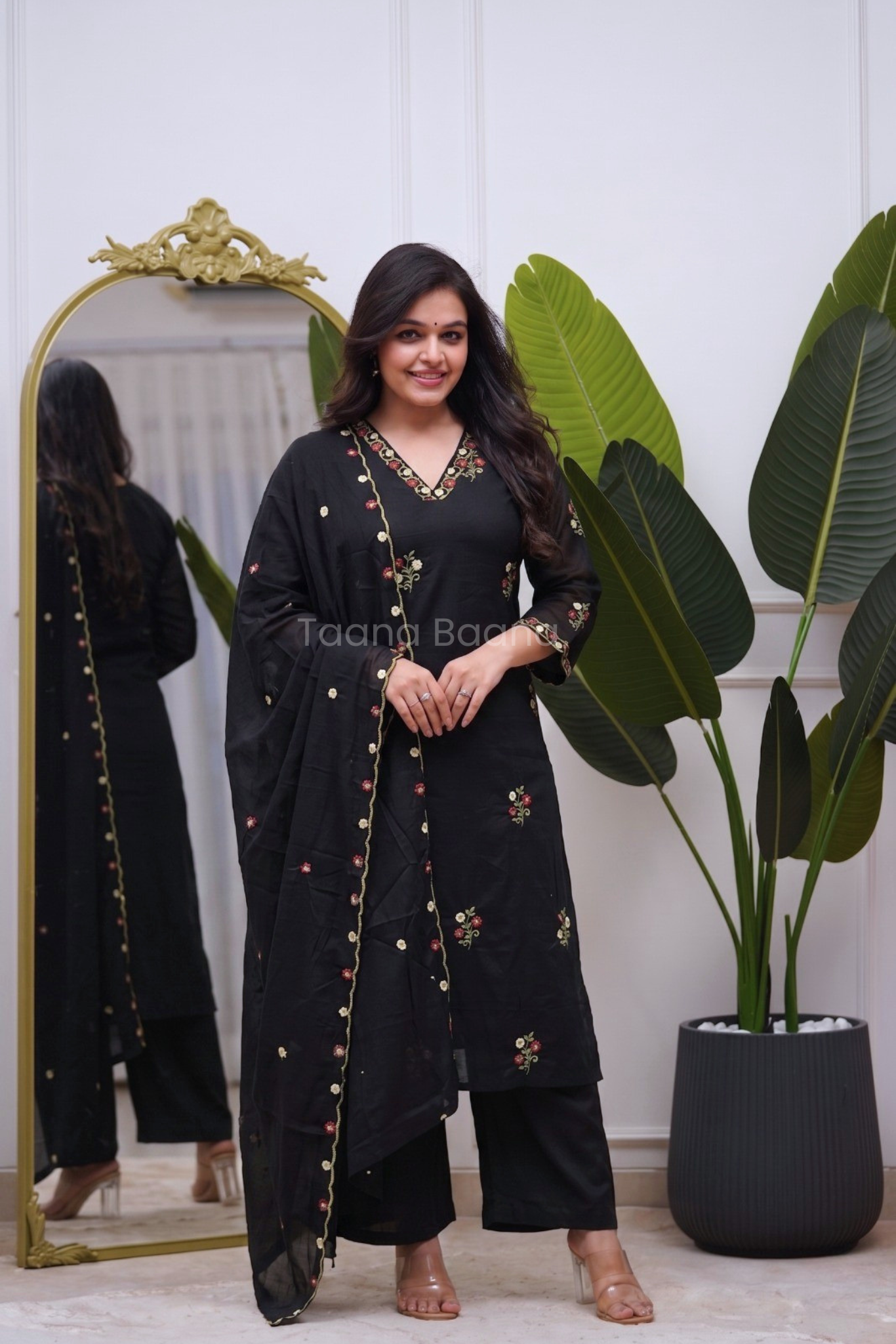 Dupatta Pant Set