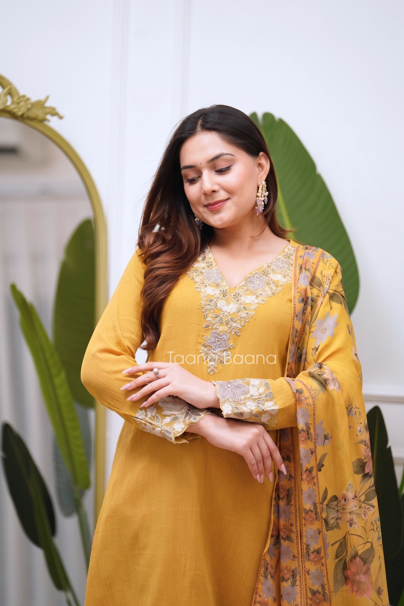Dupatta Pant Set