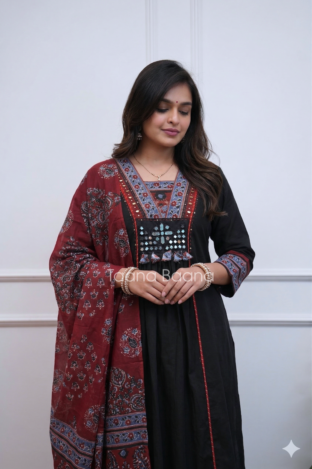 Dupatta Plazo Set