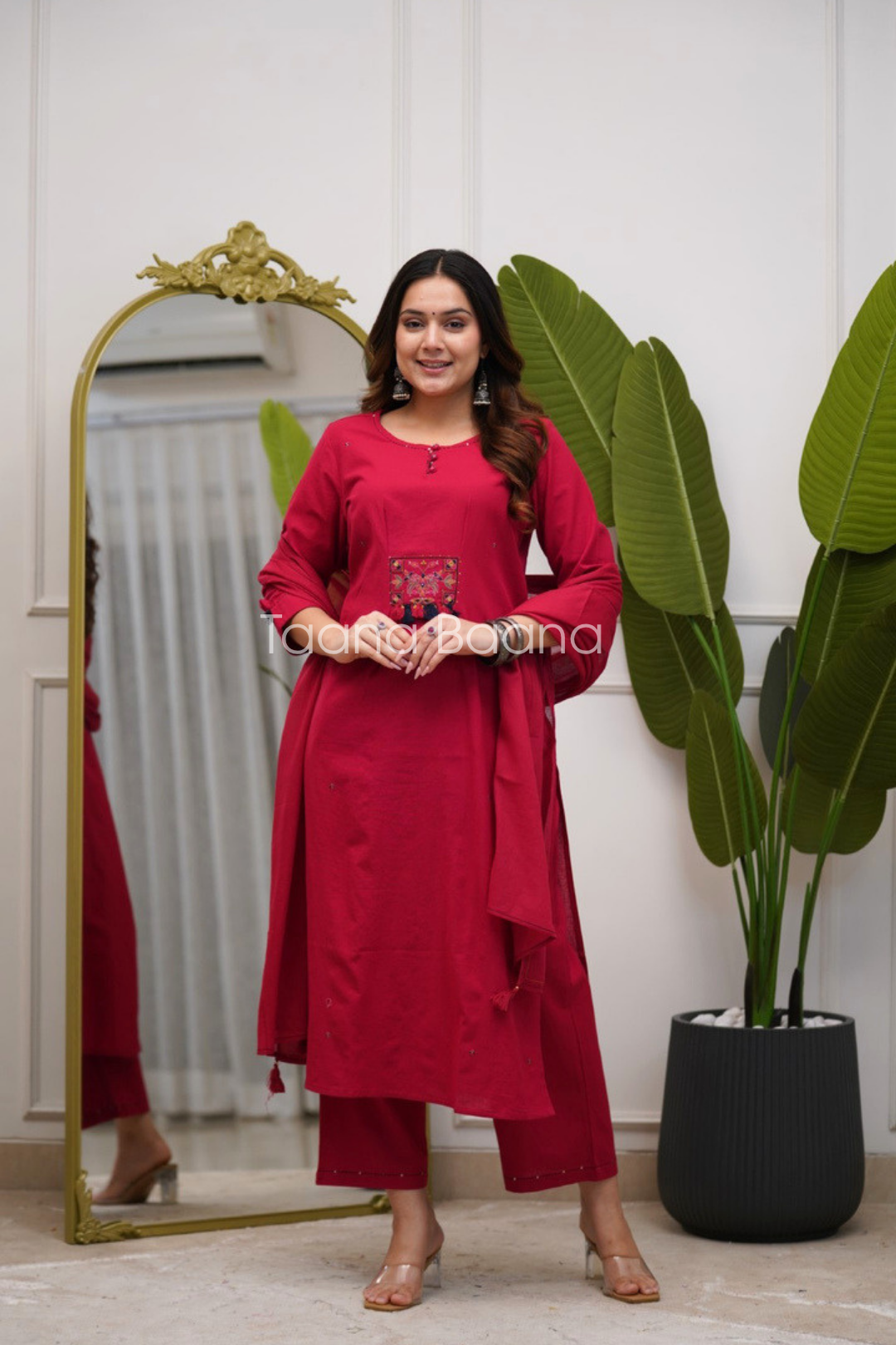 Dupatta Pant Set