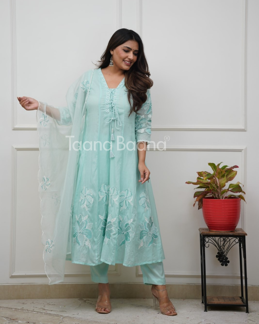 Dupatta Pant Set
