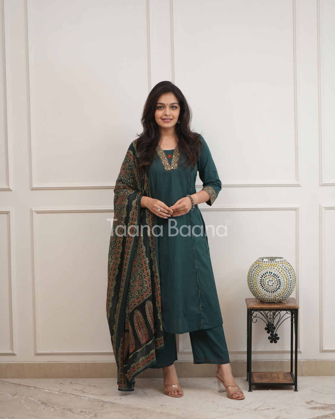 Dupatta Pant Set