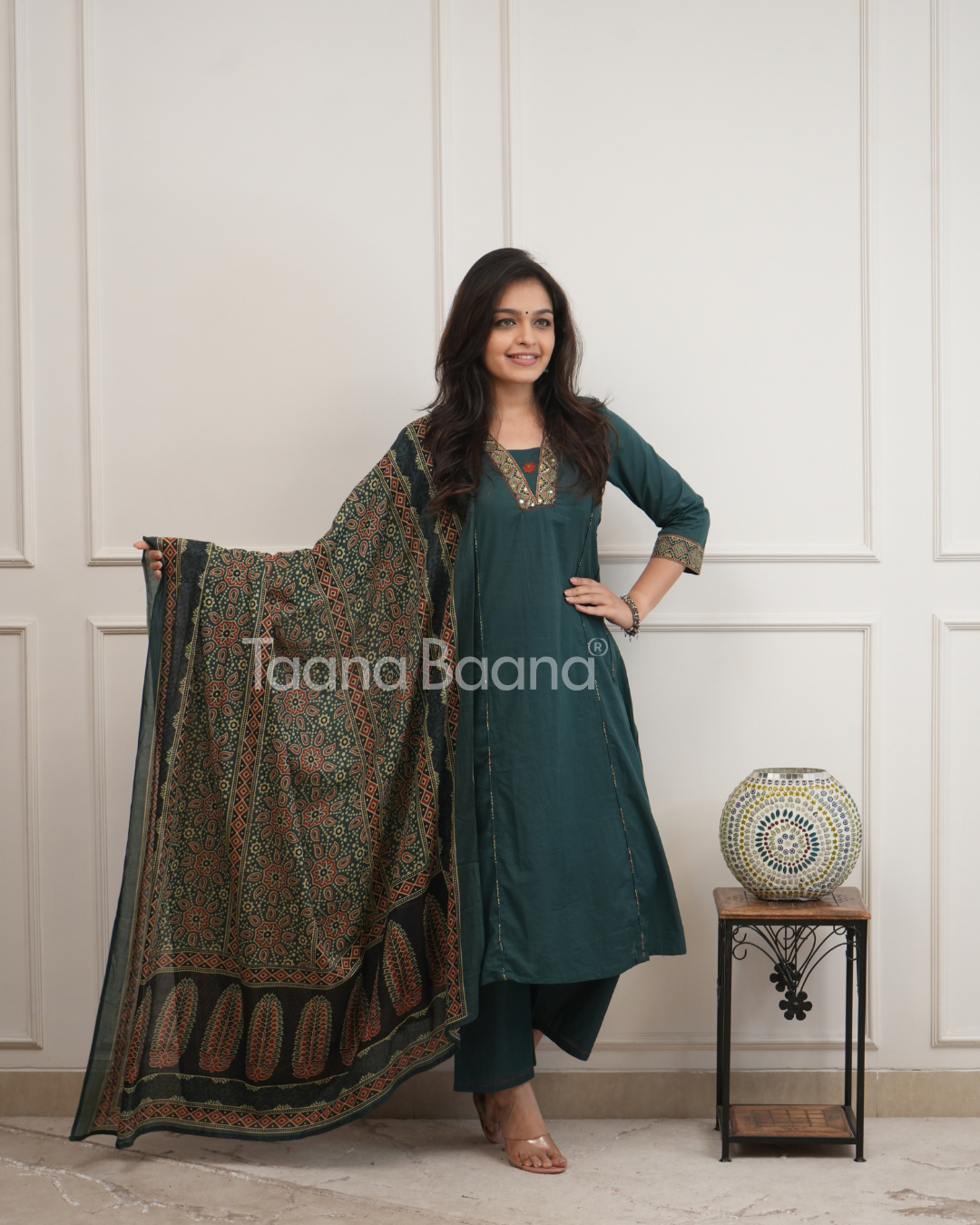 Dupatta Pant Set