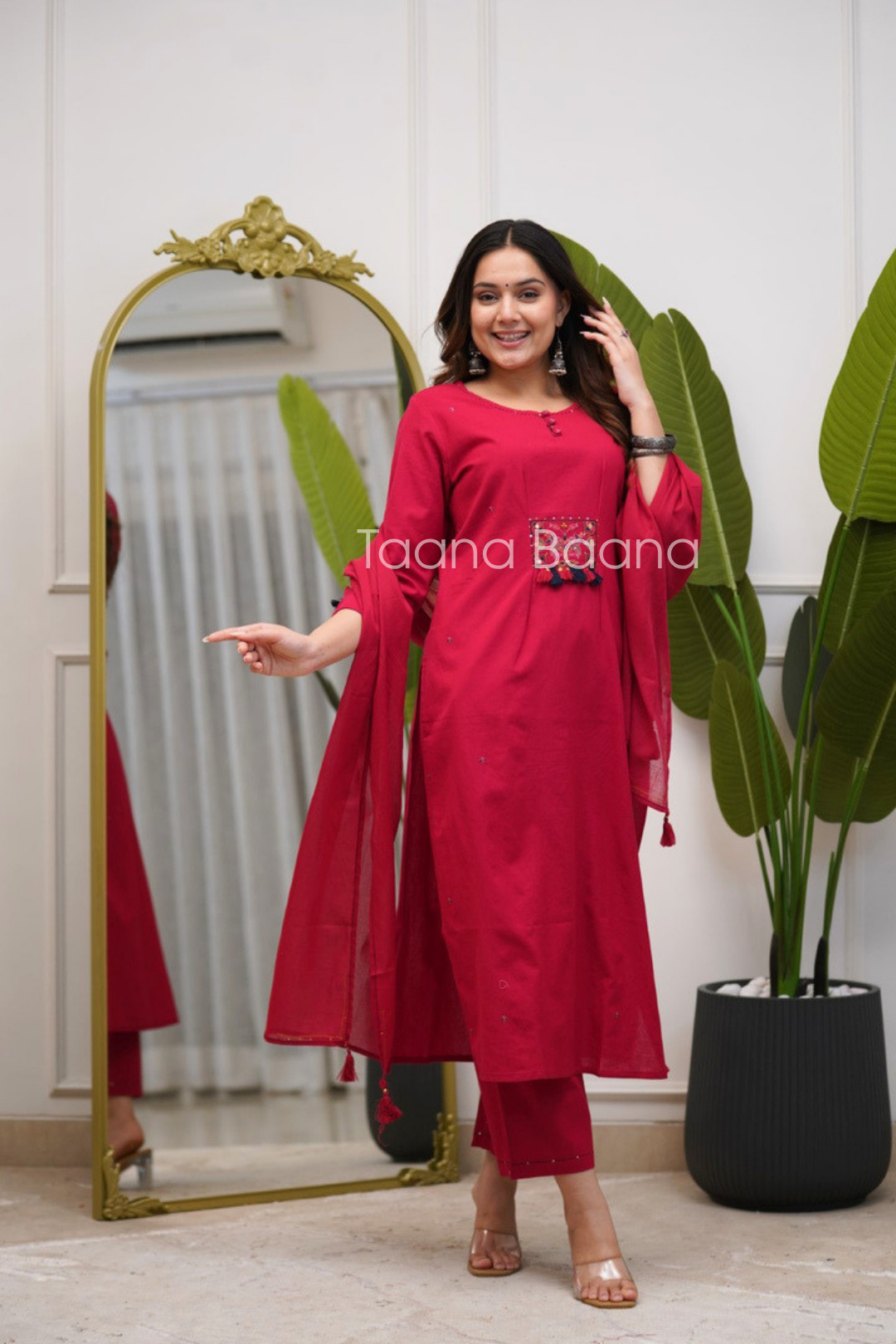 Dupatta Pant Set