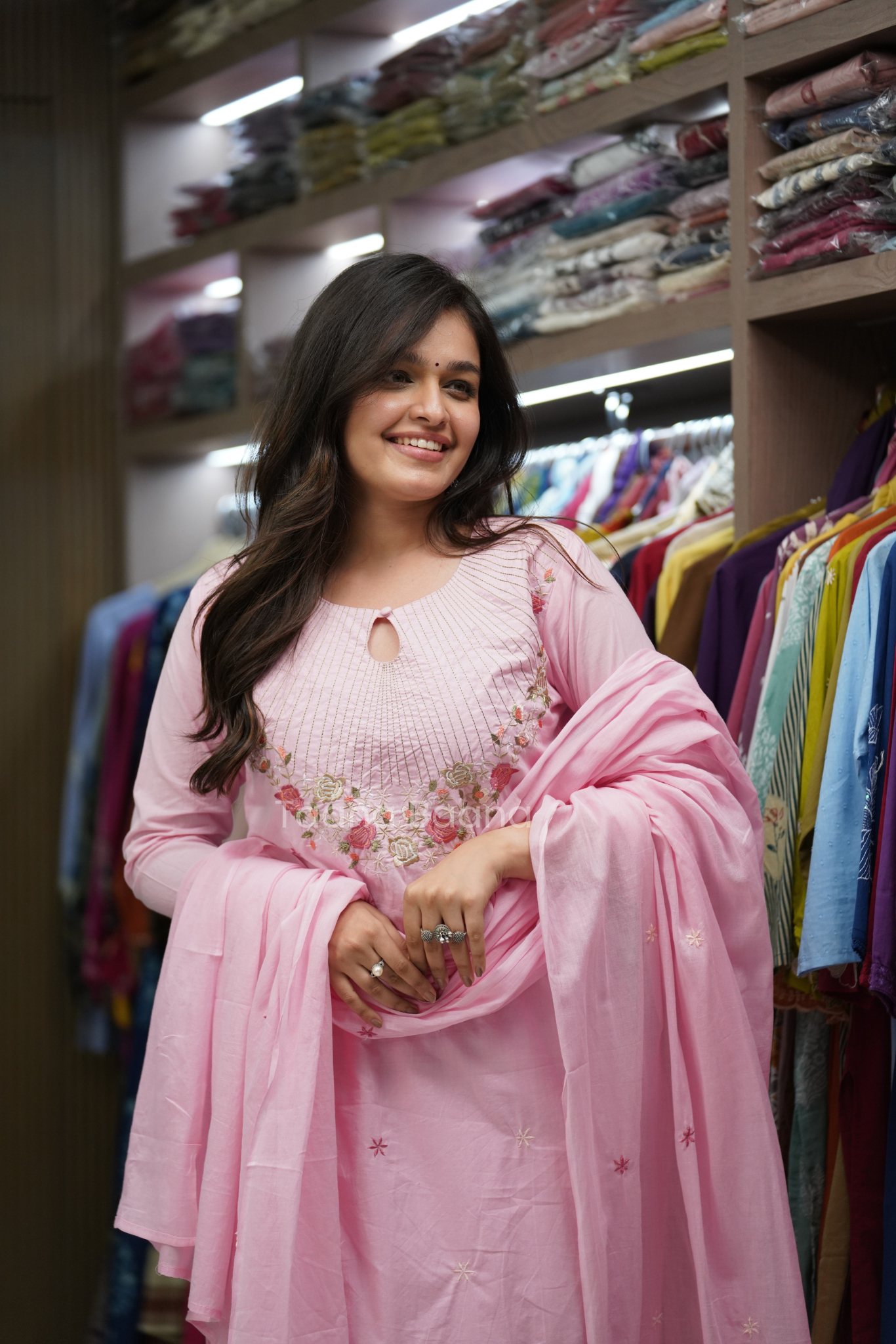 Dupatta Pant Set