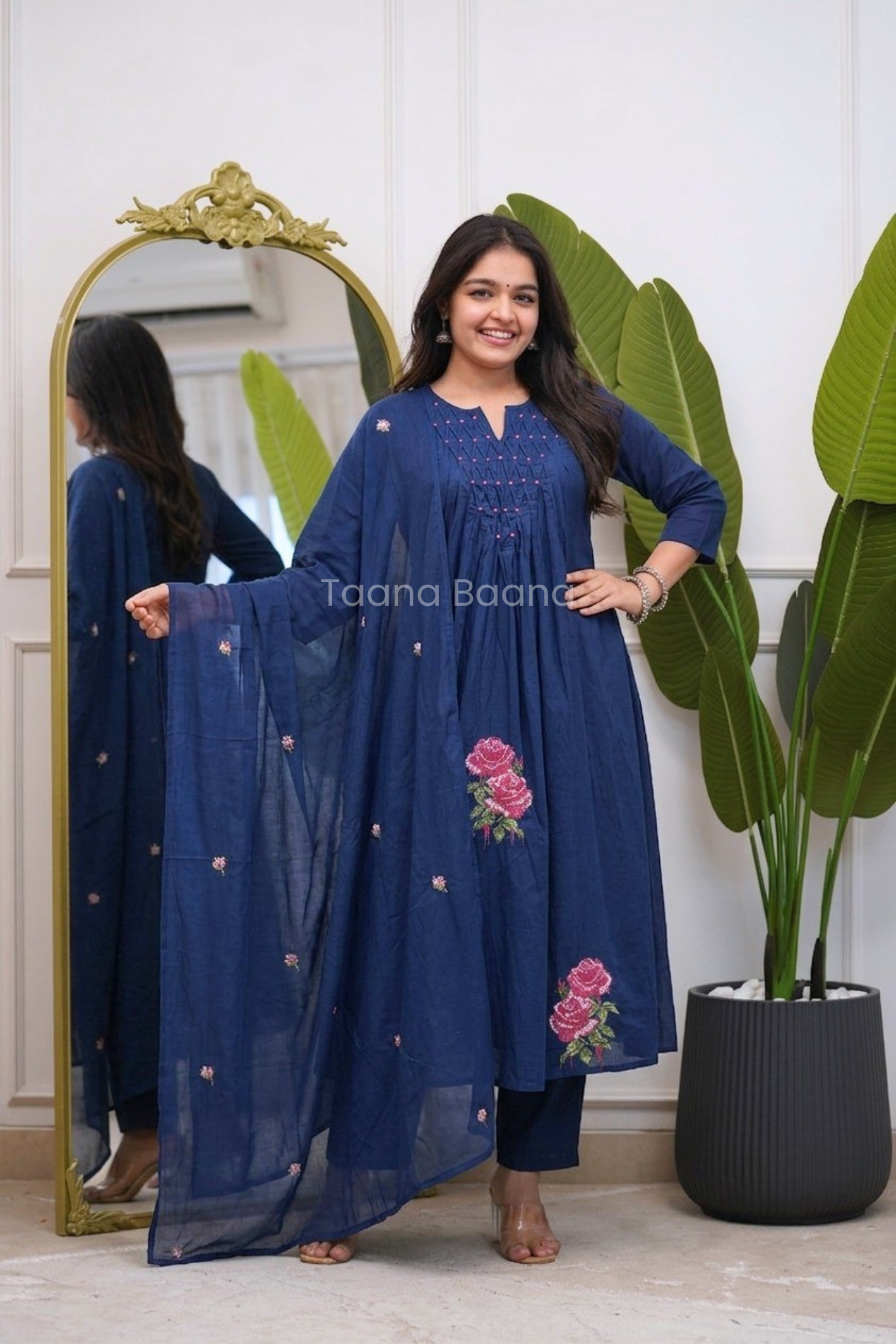 Dupatta Pant Set