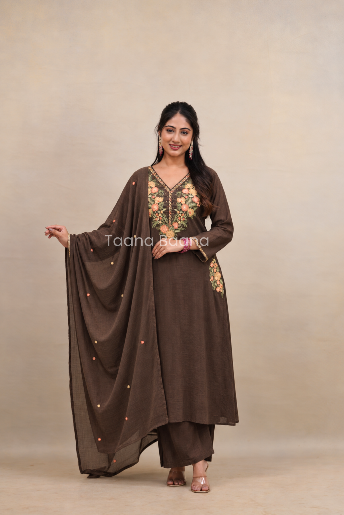 Dupatta Pant Set