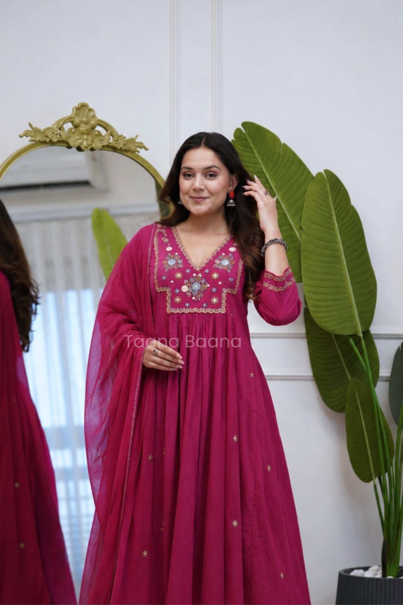 Dupatta Pant Set