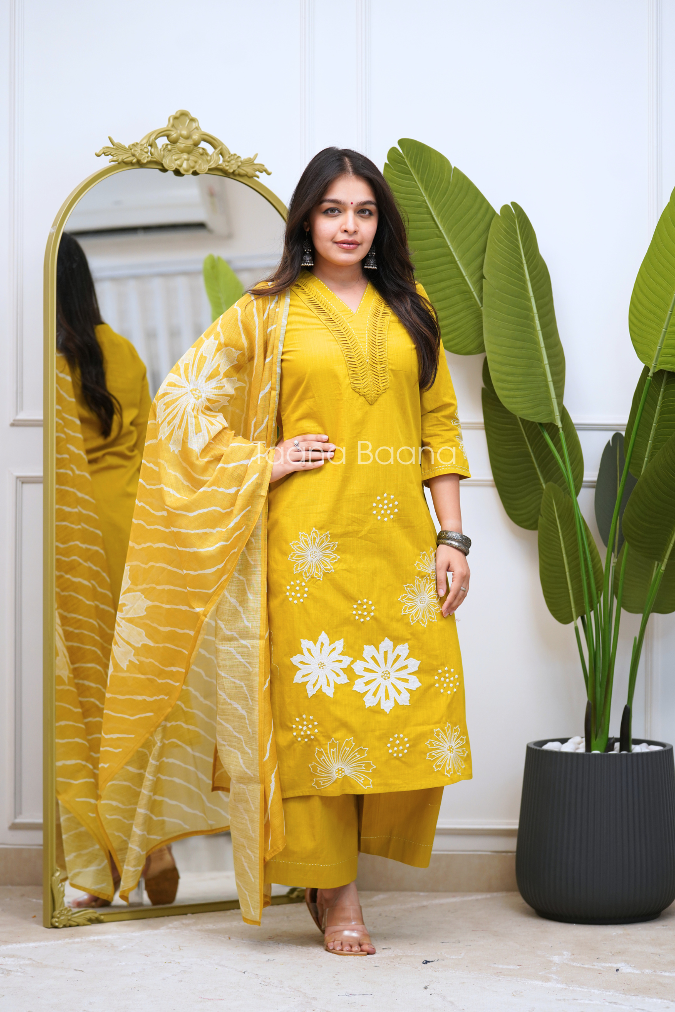 Dupatta Pant Set