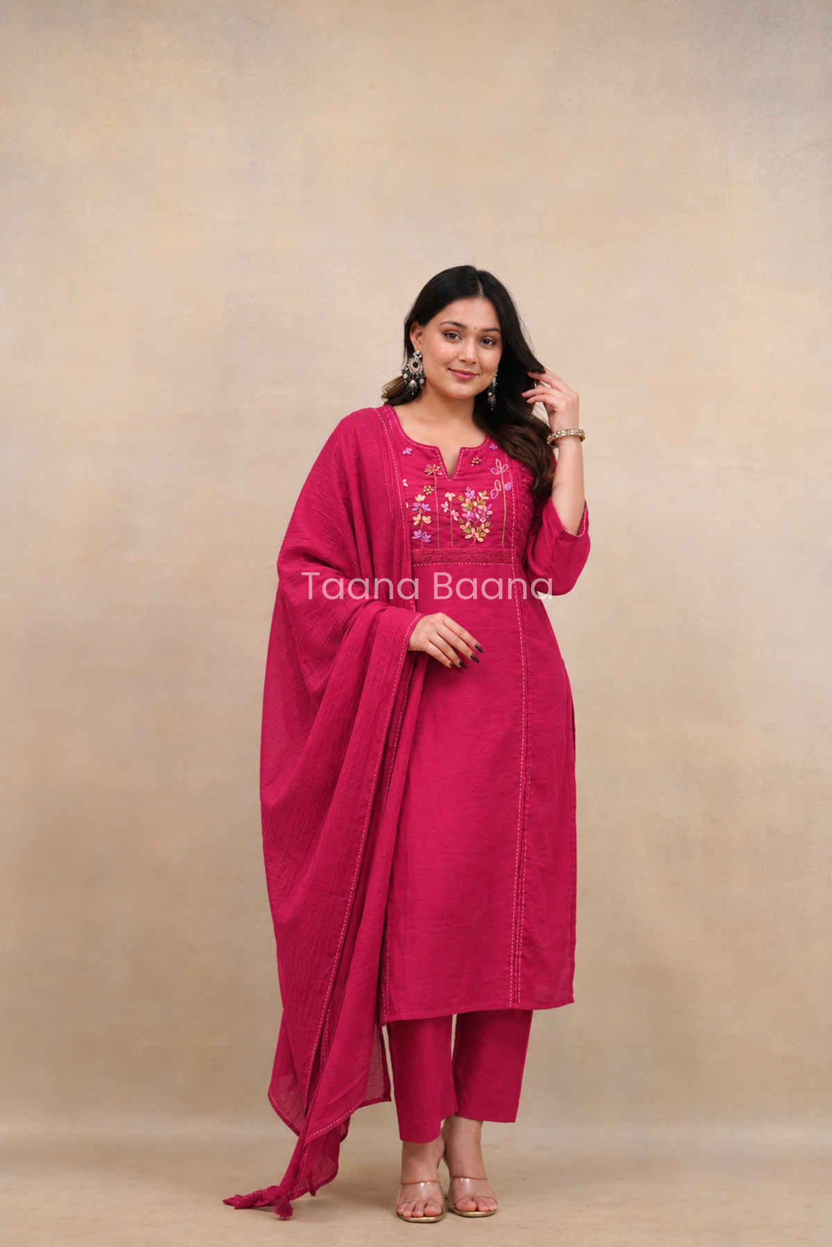Dupatta Pant Set