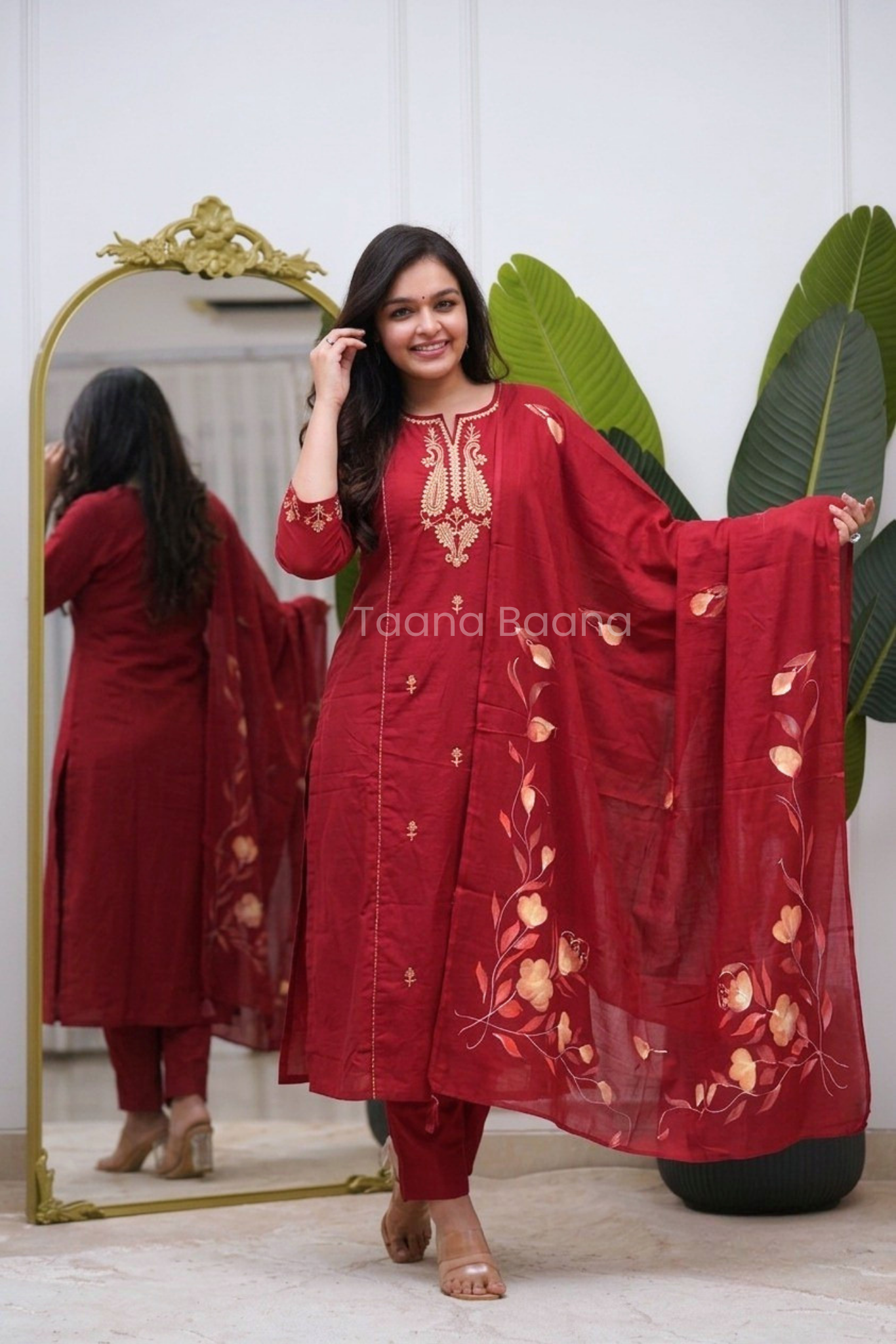 Dupatta Pant Set