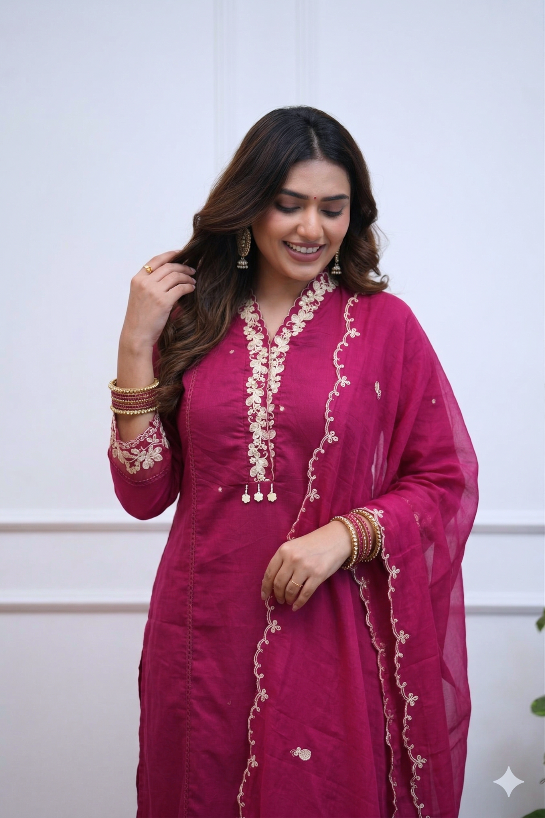 Dupatta Pant Set