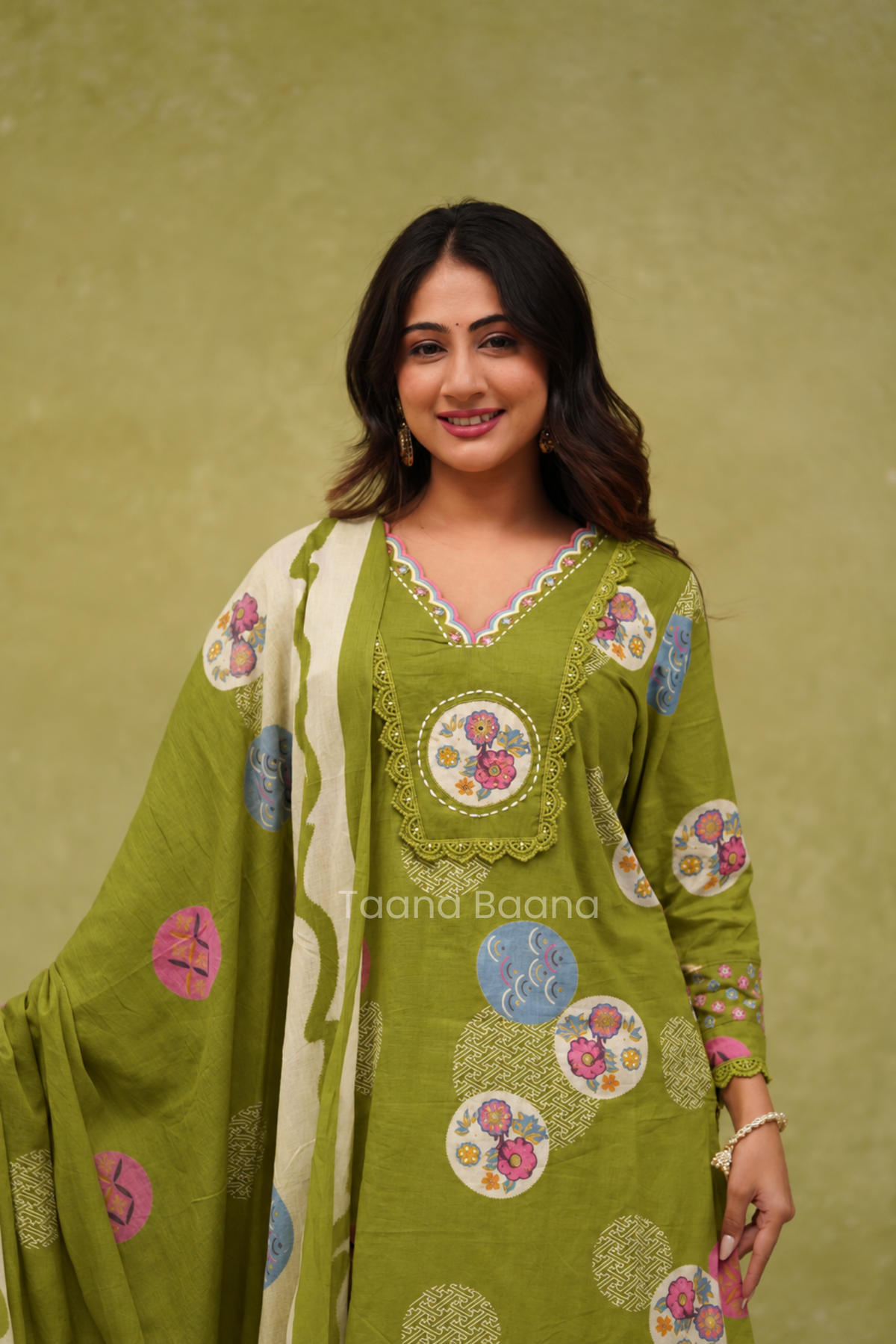 Dupatta Pant Set