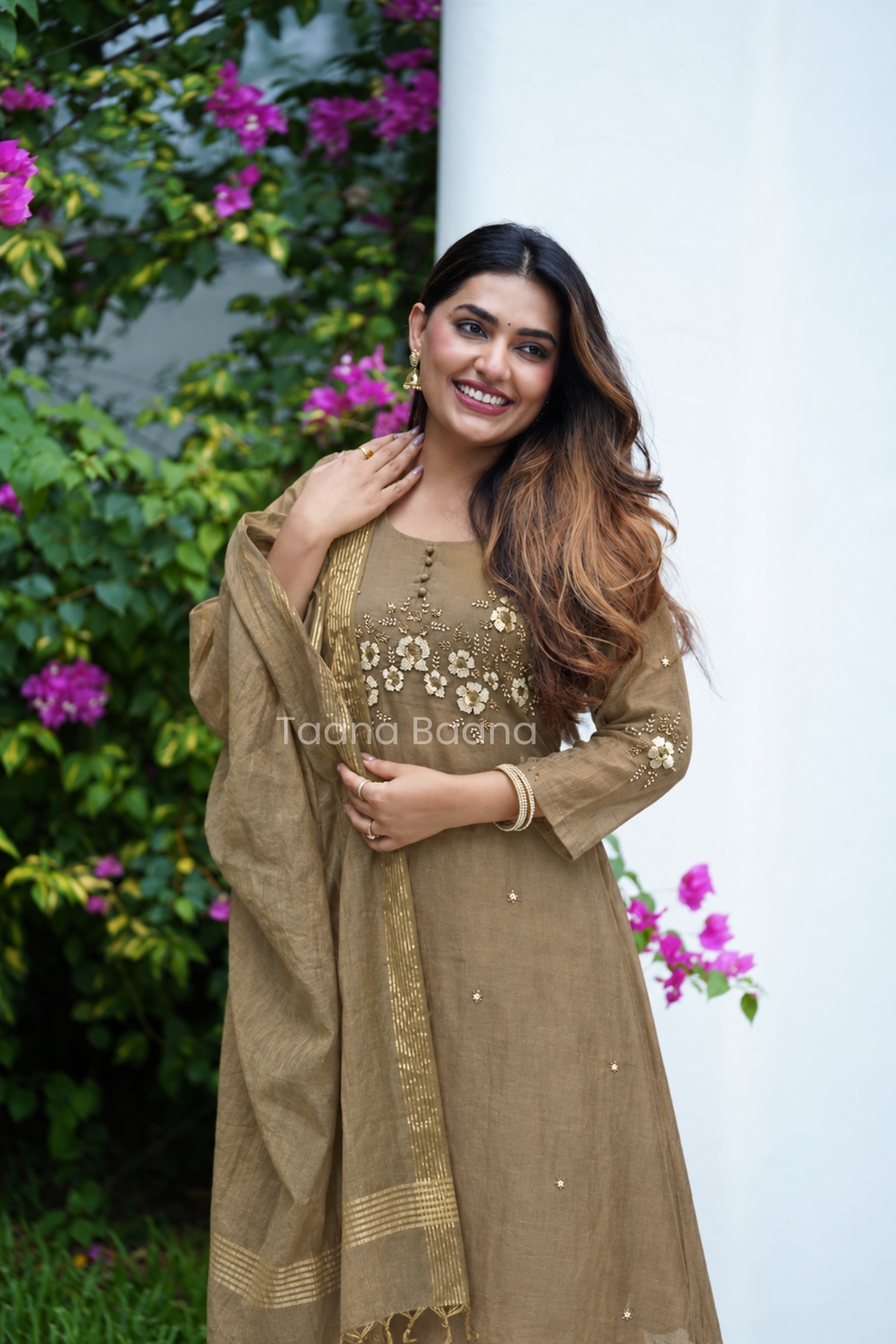 Dupatta Pant Set