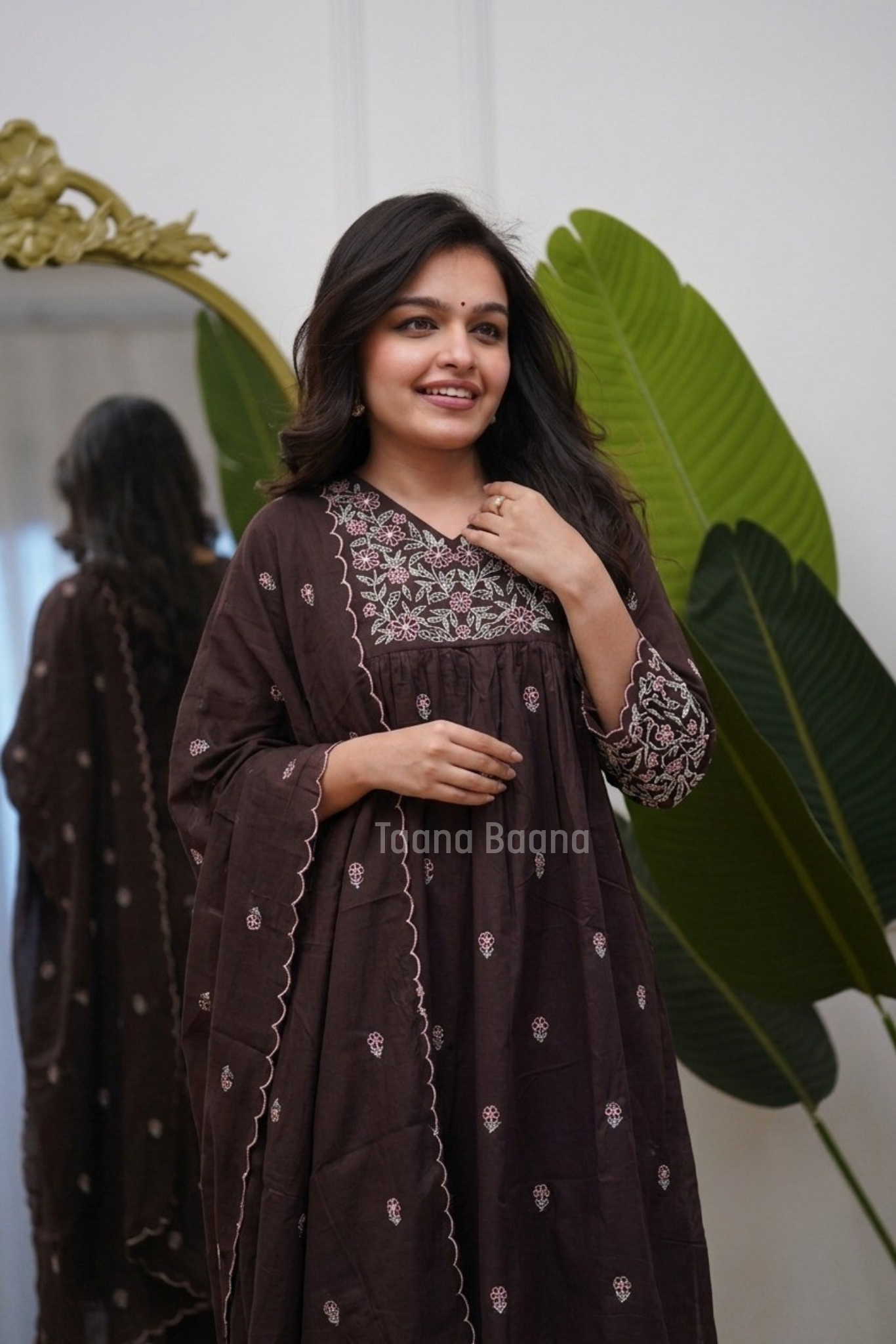 Anarkali Dupatta Set