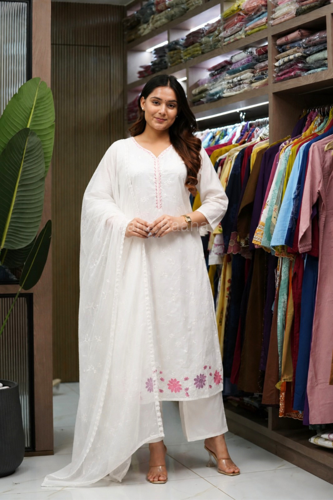 Dupatta Pant Set