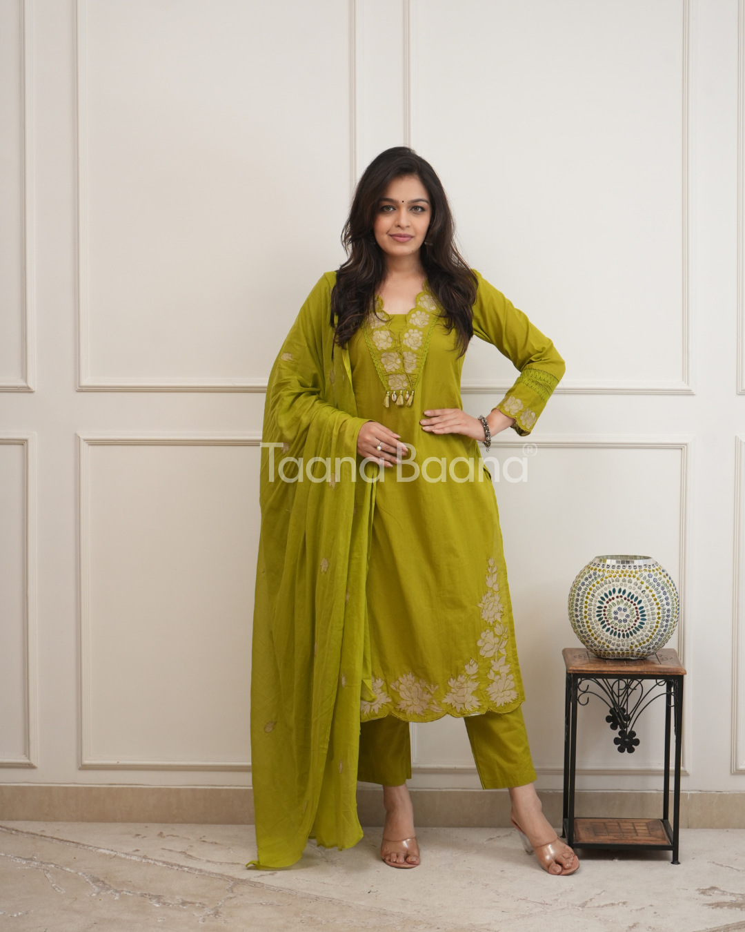 Dupatta Pant Set