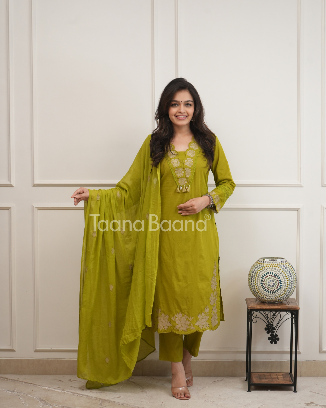 Dupatta Pant Set