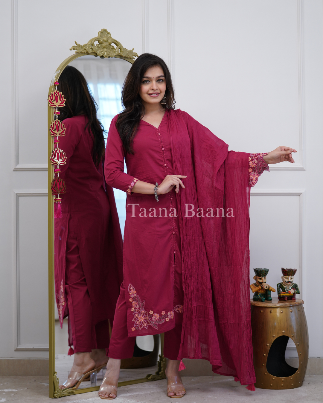 Dupatta Pant Set