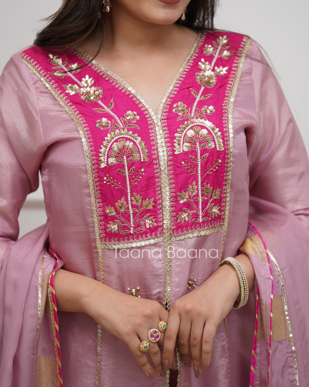 Dupatta Pant Set