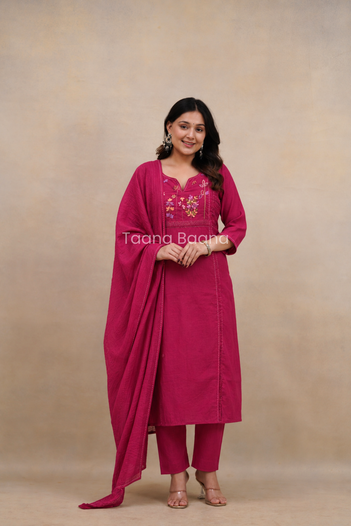 Dupatta Pant Set