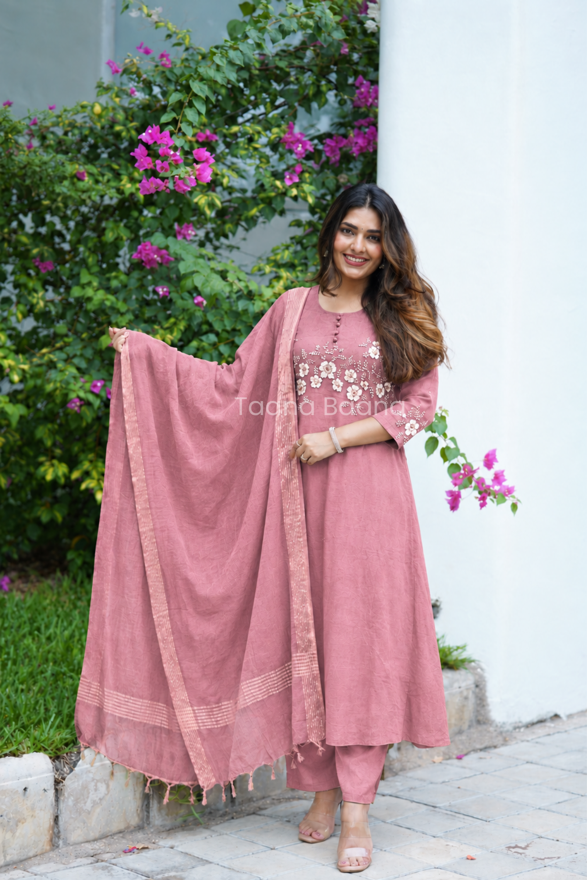 Dupatta Pant Set