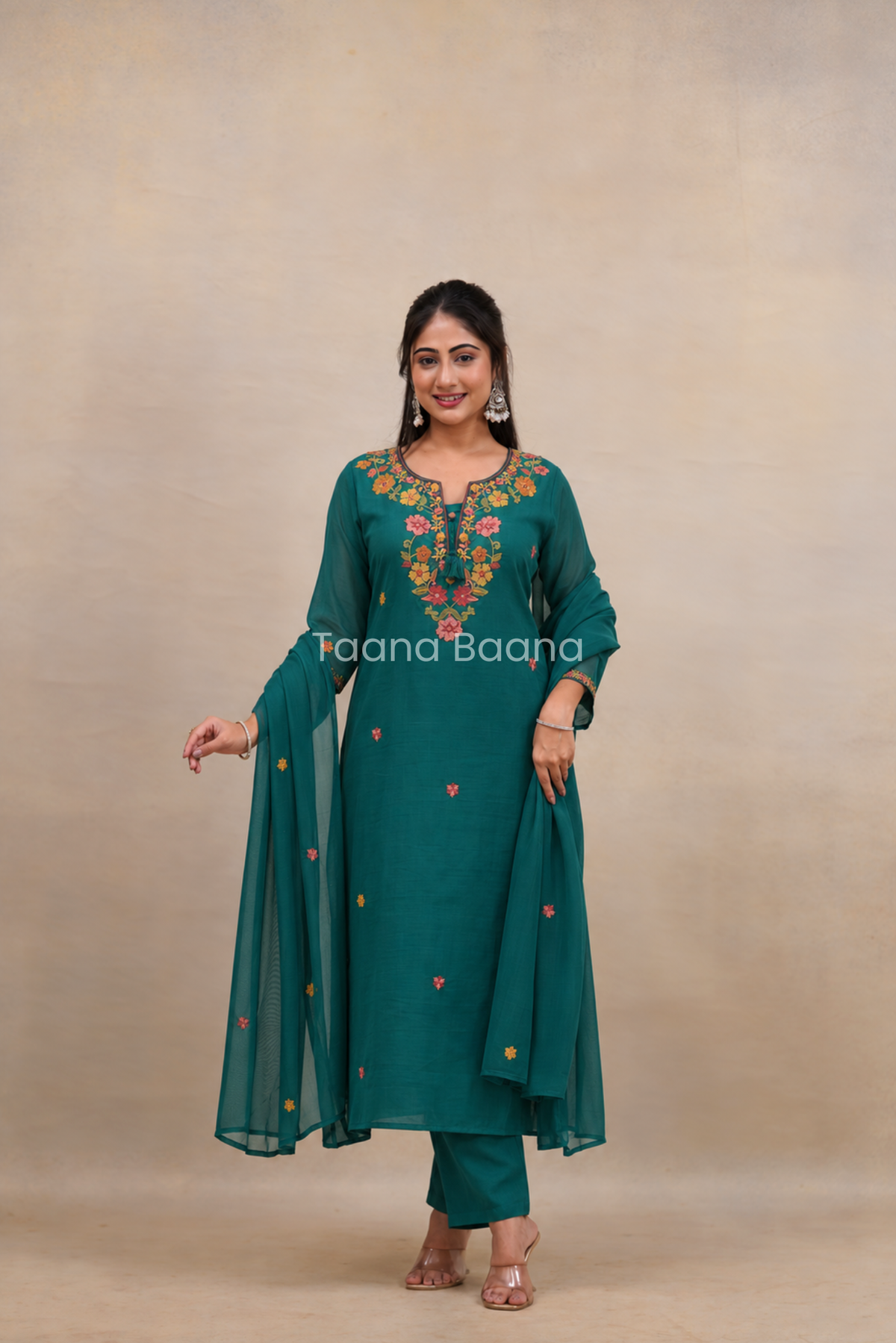 Dupatta Pant Set