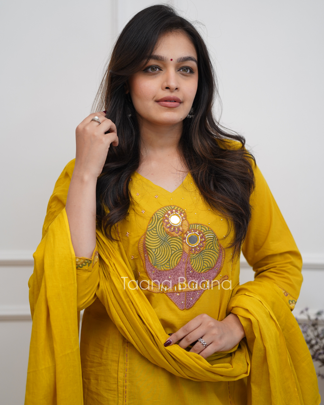 Dupatta Pant Set