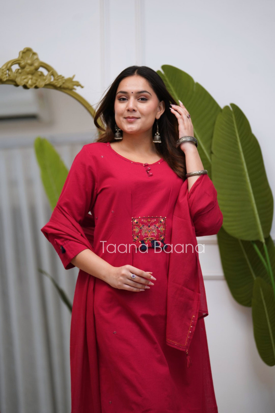 Dupatta Pant Set