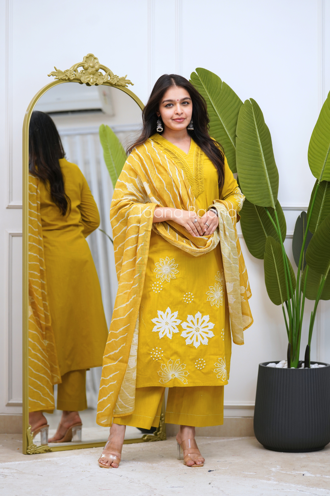 Dupatta Pant Set