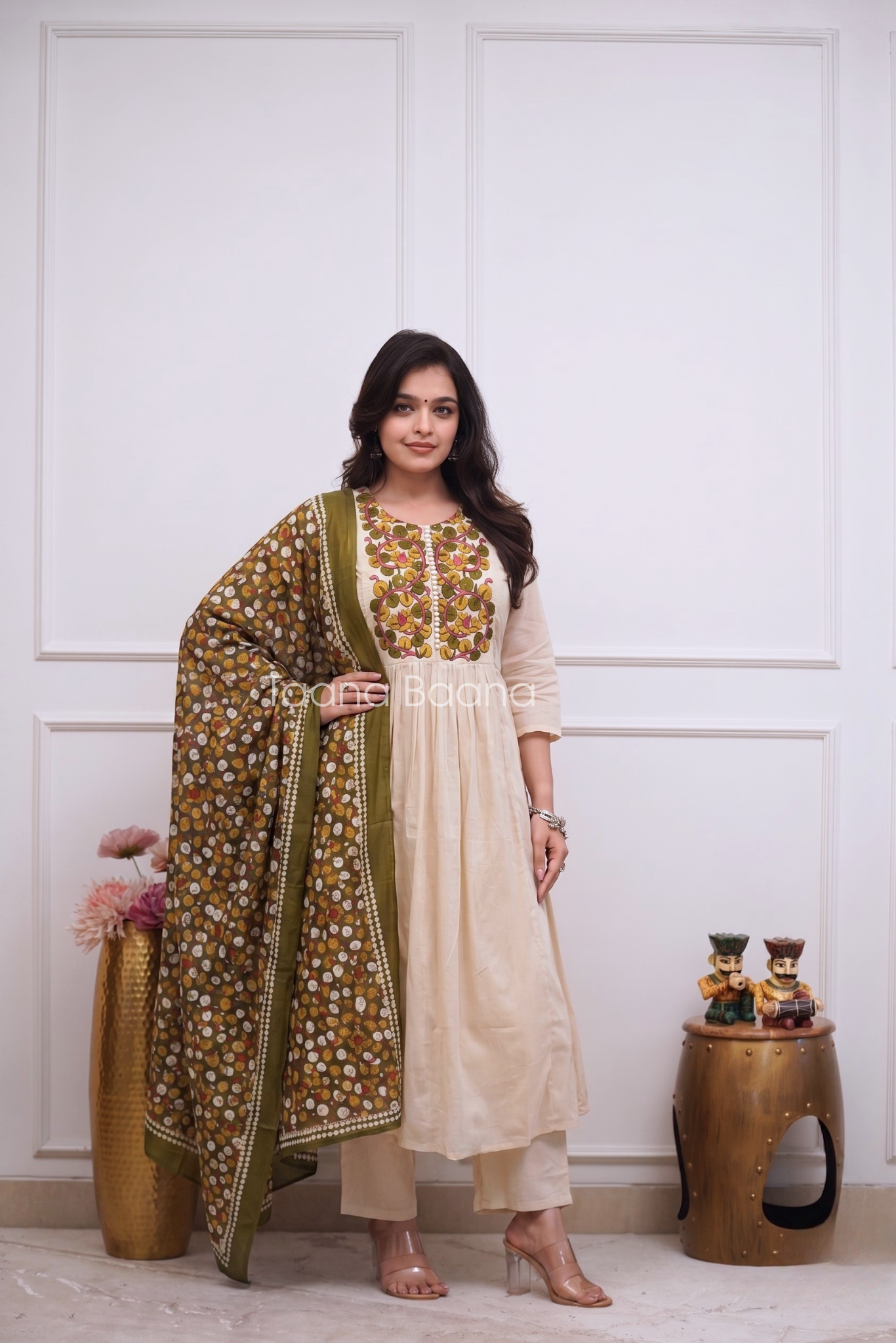 Dupatta Pant Set