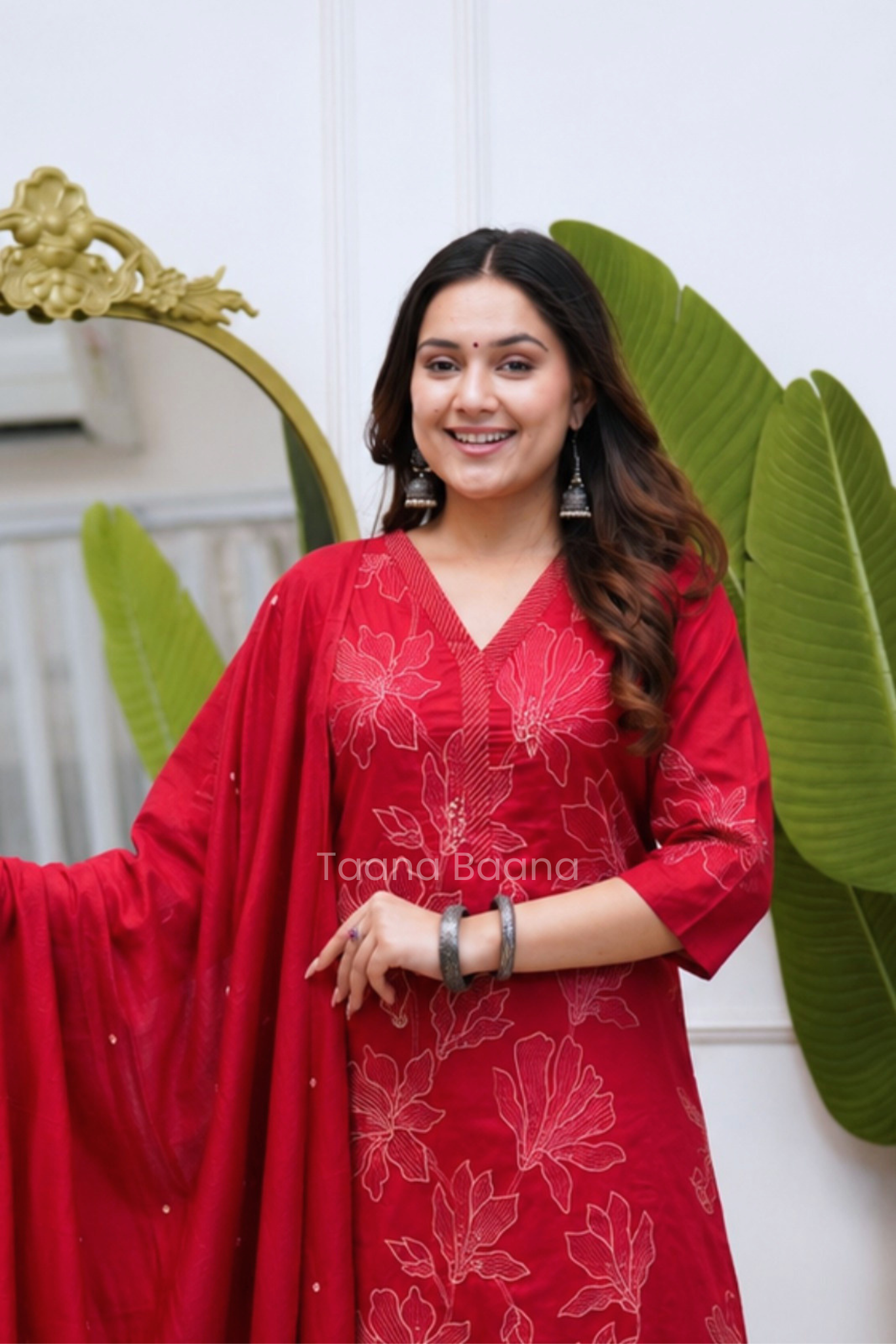 Dupatta Pant Set