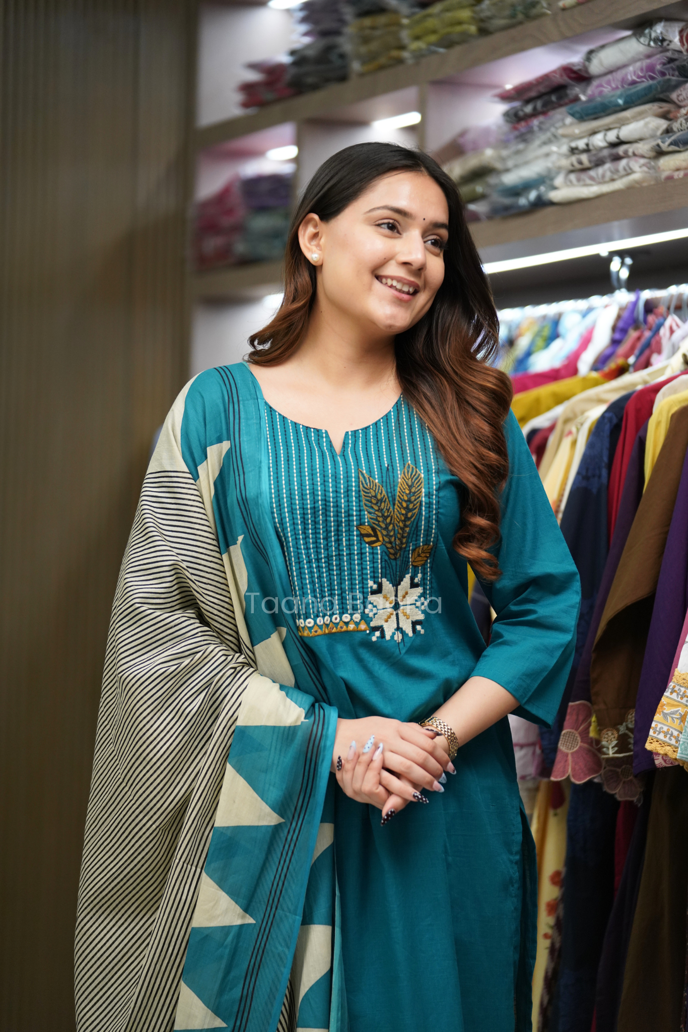 Dupatta Pant Set