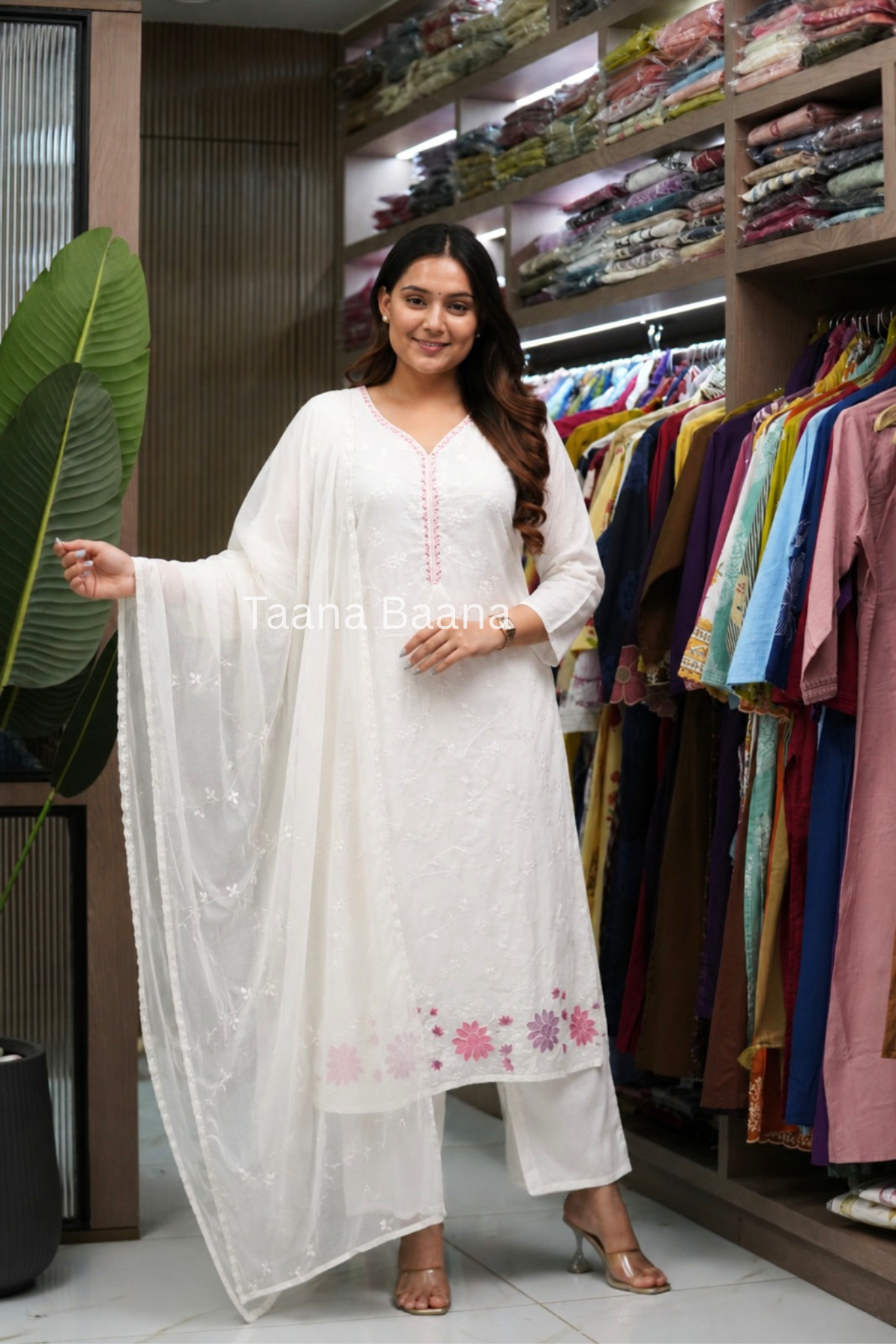 Dupatta Pant Set