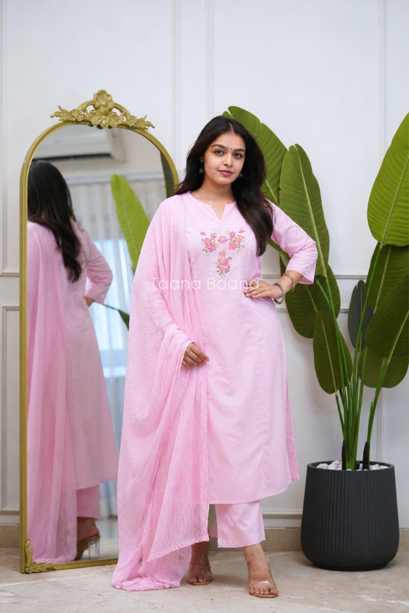 Dupatta Pant Set