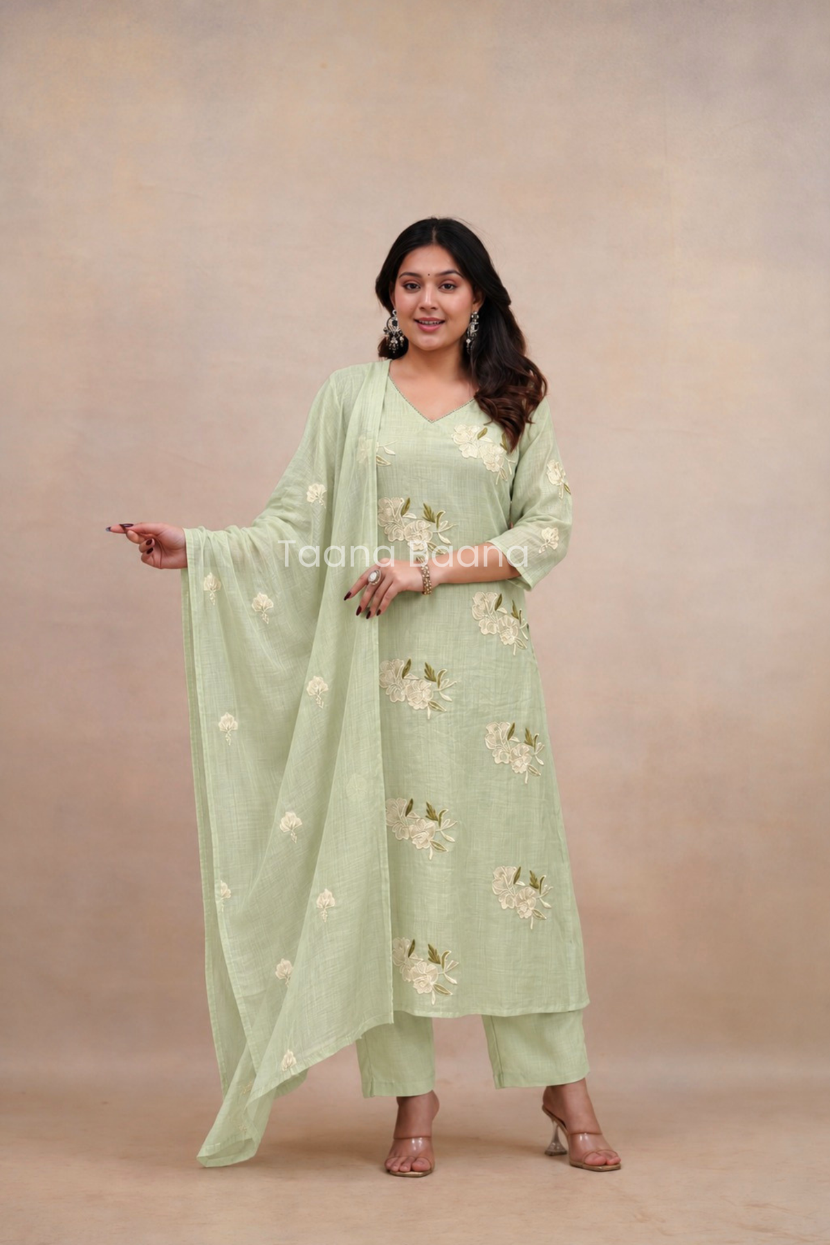 Dupatta Pant Set