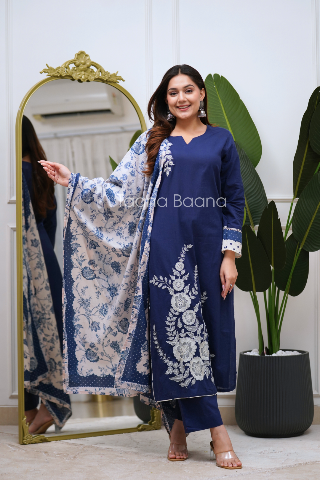 Dupatta Pant Set