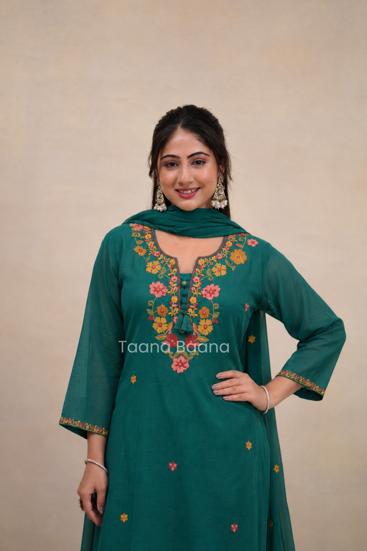 Dupatta Pant Set