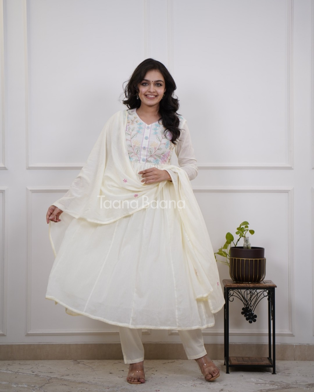 Dupatta Pant Set
